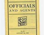 SOO Lines Railroad List of Officials &amp; Agents 1932 No. 45 Minneapolis Mi... - $25.74