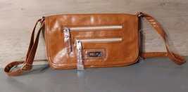 Relic Leather Erica Flap Crossbody Shoulder Purse NWT 11.5x6.5 Adjustable Strap - £18.69 GBP