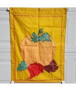 Fall Pumpkin Double Sided Appliqued 100% Nylon Garden Flag Decor  38.75&quot;... - $266.13 MXN