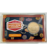 Epcot Food &amp; Wine Festival Annual Pass Collector Gold Coin 2011 - £38.88 GBP
