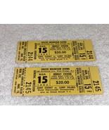 LARRY HOLMES JERRY COONEY 2 BOXING 1982 TICKETS WORLD HEAVYWEIGHT CHAMPI... - $19.99