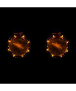 Cornhole Light Set  Pack of Two AMBER Cornhole LED Bean Bag 2  Baggo Tos... - $37.88 CAD