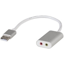  3.5mm Audio and Mic Converter USB 2.0 - £28.20 GBP