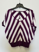 Express chevron striped dolman sleeve sweater, size M, NWT - £19.93 GBP