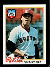 1978 Topps #270 Carlton Fisk Nmmt Red Sox Hof *X99329 - £5.59 GBP