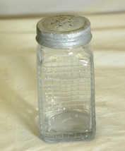 Owens Illinois Range Shaker Hoosier Glass Waffle Pattern d - $14.84