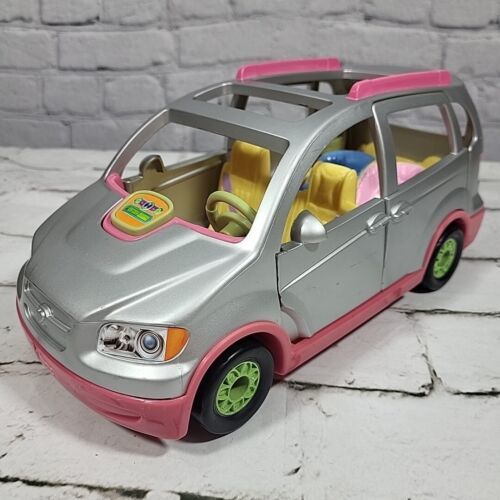Fisher Price Loving Family Twin Time SILVER MUSICAL MINIVAN VAN 2007 Tested  - $34.64