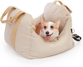 Dog Car Seat, Puppy Booster Seat, Travel Carrier Bed For Small And Medium Pets - £56.21 GBP