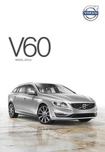 2015.5 Volvo V60 sales brochure catalog folder US T5 T6 AWD R-Design - £6.25 GBP