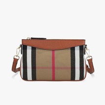 KUROYABU Exquisite Color Contrast Square Bag Simple  Canvas Bag Multi-function H - £62.65 GBP