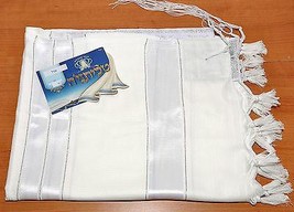 Talitnia Wool Tallit Prayer For Bride and Groom Shawl Model 60 ( 192cm x 140cm ) - £81.95 GBP+