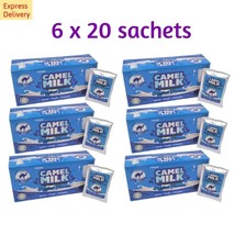 6 boxes of 20 sachets x 25g Camel Milk Powder Premix Express Shipping - £78.97 GBP