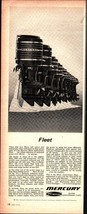 1964 Mercury Fleet Silver Anniversary Outboard Power Vintage Print Ad c1 - $24.11