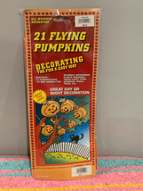 Halloween Tree Vintage Yard Decor-Flying Pumpkins-Stuff-able NEW Sealed - £9.74 GBP