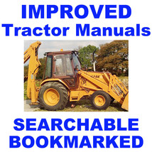 Case 580k Phase 3 III Tractor Loader JJG0020000 &amp; up Service Repair Manual CD - £19.48 GBP