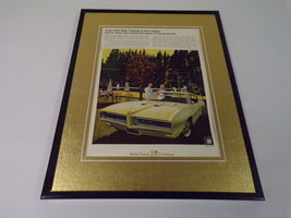 1968 Pontiac GTO Wide Track 11x14 Framed ORIGINAL Vintage Advertisement  - £35.02 GBP