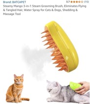 Steamy Cat/Dog Brush Cat Steam Brush Pet Hair Brush with Mist Anti-Stati... - $15.72