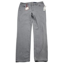 Talbots Jeans Size 6P Petite Gray Flawless Slim Ankle Leg Light Wash Pan... - $42.45