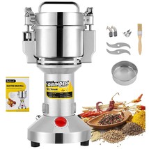 Safety Upgraded Electric Grain Grinder Mill High-Speed Dry Spice Herb Mi... - £132.68 GBP