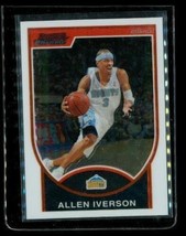 2007 Topps Bowman Chrome Basketball Card #33 Allen Iverson Denver Nuggets - £3.30 GBP