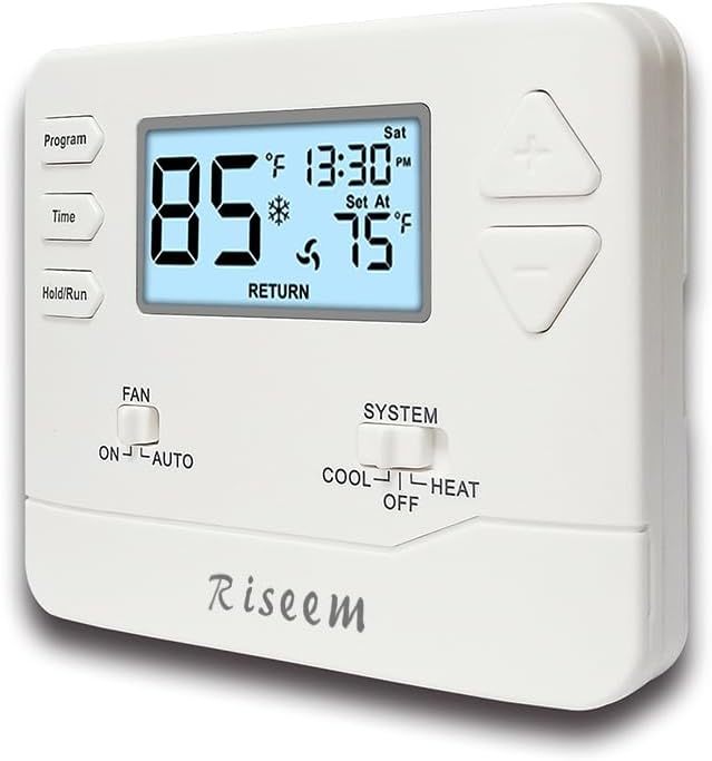 Programmable Thermostat For Home,Conventional Single-Stage Systems,5-1-1... - $35.99