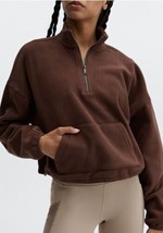 Fabletics Rayne Polar Fleece 1/4 Zip Pullover - Size 1X (16-18), NWT - $85.00