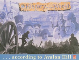 1993 Avalon Hill Promo History of the World Poster Caesar Attila Hun Nap... - $19.79