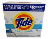 Tide Free &amp; Gentle Powder Laundry Detergent 68 Loads New - £57.13 GBP