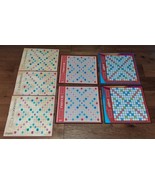 Lot of 7 Scrabble Game Boards ONLY! - £12.78 GBP