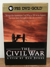 The Civil War A Film By Ken Burns PBS DVD Gold Box Set Miniseries - £23.94 GBP