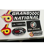 6 BUICK REGAL GRAND NATIONAL SEW/IRON ON PATCH EMBLEM EMBROIDERED 3.8L T... - $49.50