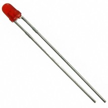 50 pack led2rc Caltronics red led t-1 2.5-20mcd .125 3mm dia. requires 1... - $5.97