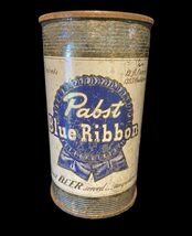Old Vintage Pabst Beer Can Metal Sign 8x12in  Mancave Garage 12 - $452.20 MXN