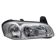 Headlight For 2000-2001 Nissan Maxima Right Side Chrome Housing With Clear Lens - $102.91