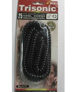 Trisonic 25 Ft. Modular Coil Phone Cord Black - $8.79 CAD
