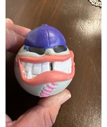 Madballs Crazy Face Pizza Hut Baseball Sport Collectible Toy 1994 - $94.60 MXN