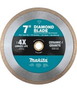Makita B-69571 7&quot; Diamond Blade, Continuous Rim, General Purpose - $426.68 MXN