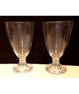 VTG Anchor Hocking Berwick Boopie 5.5 inch Water Wine Goblet LOT Glass S... - $19.73