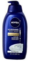 Nivea Nourishing Body Wash Nourishing Serum Plant Derived Oils Lipids &amp; Vitamins - £20.43 GBP