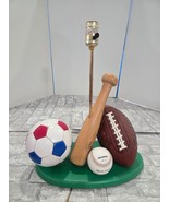 Sports Baseball Bat Football Soccer Ball Spalding Kids Sports Theme Tabl... - $34.28 CAD