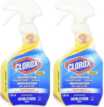 Clorox AC1602 Disinfecting Bathroom Cleaner Spray Bottle- 30 Ounces- Pack of 2 - £30.19 GBP