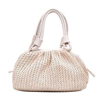 Knitting Straw Cute Side Bag Designer Linen Shoulder Bags Clutch Crossbody Bags  - £35.10 GBP