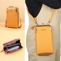 PU Leather Fashion Shoulder Bags Phone Purses Handbags Small Crossbody Bags - $17.96