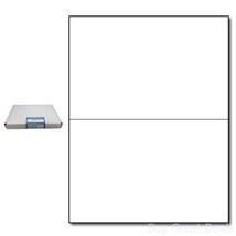 Card Stock Half Fold Greeting Cards Set of 100 White 80 lb 216 GSM Offic... - $70.99