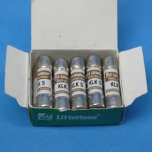 Bussmann KTK-5 Fast-acting Fuse Class 13/32&quot; x 1 1/2&quot; 5 Amps 600 VAC Qty 10 - £39.95 GBP