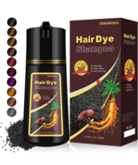 Coffee Hair Dye Shampoo 3 in 1, Hair Color Shampoo Brown Hair Dy For Men... - $10.59 CAD