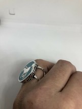 Vintage Turquoise Cheval Southwestern Bague Hommes Taille 6 - £30.95 GBP