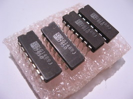 Qty 4 Silicon General SG1489J Quad RS232 Dte Dce Line Receivers Dip 14 Ic - Nos - $16.15