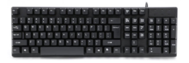 New I Micro KB-IMK15 Usb Wired 107-Key Keyboard Black KBIMK15 - $12.69