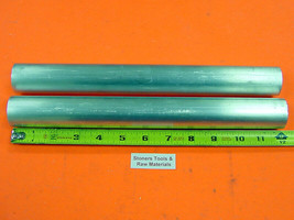 1 Pc Of 2 Pieces 1-3/8&quot; Aluminum Round Rod 12&quot; Long 6061 T6511 Solid Extruded Ba - £60.67 GBP